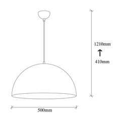 Industrial Pendant Light 50 cm