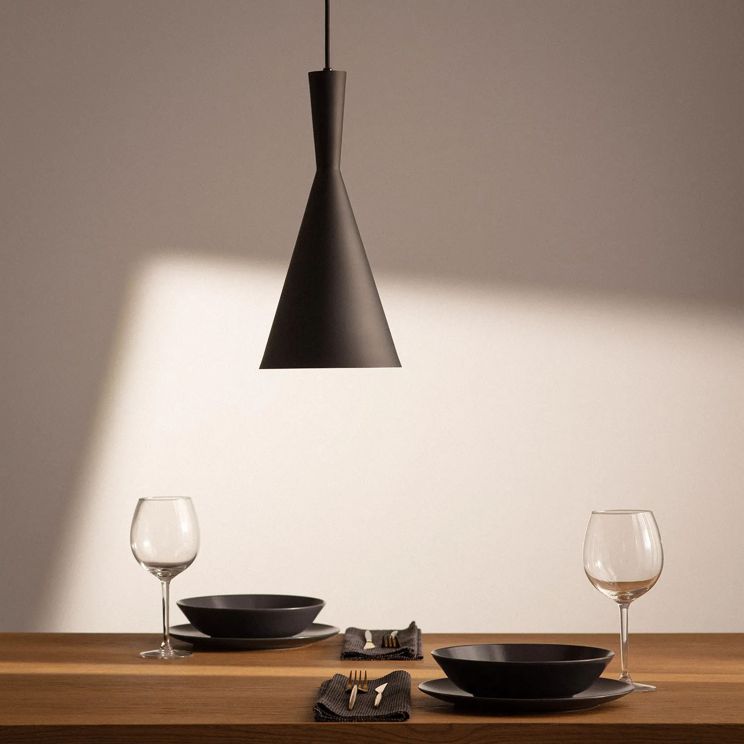 Conical Industrial Pendant Light