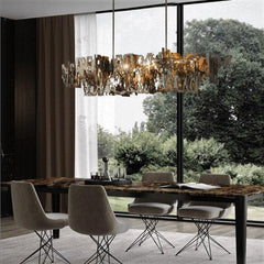 Industrial Iron Bar Pendant Light E14 — 80cm or 120cm
