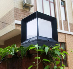 Nordic LED Cube Lamp IP65 Outdoor Solar or Cable