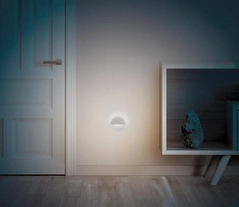 Bluetooth LED Lamp Motion Sensor Battery PE Plastic White