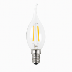 C35L Torpedo Candle LED Filament Bulb E14 2W–8W Warm & Cool White