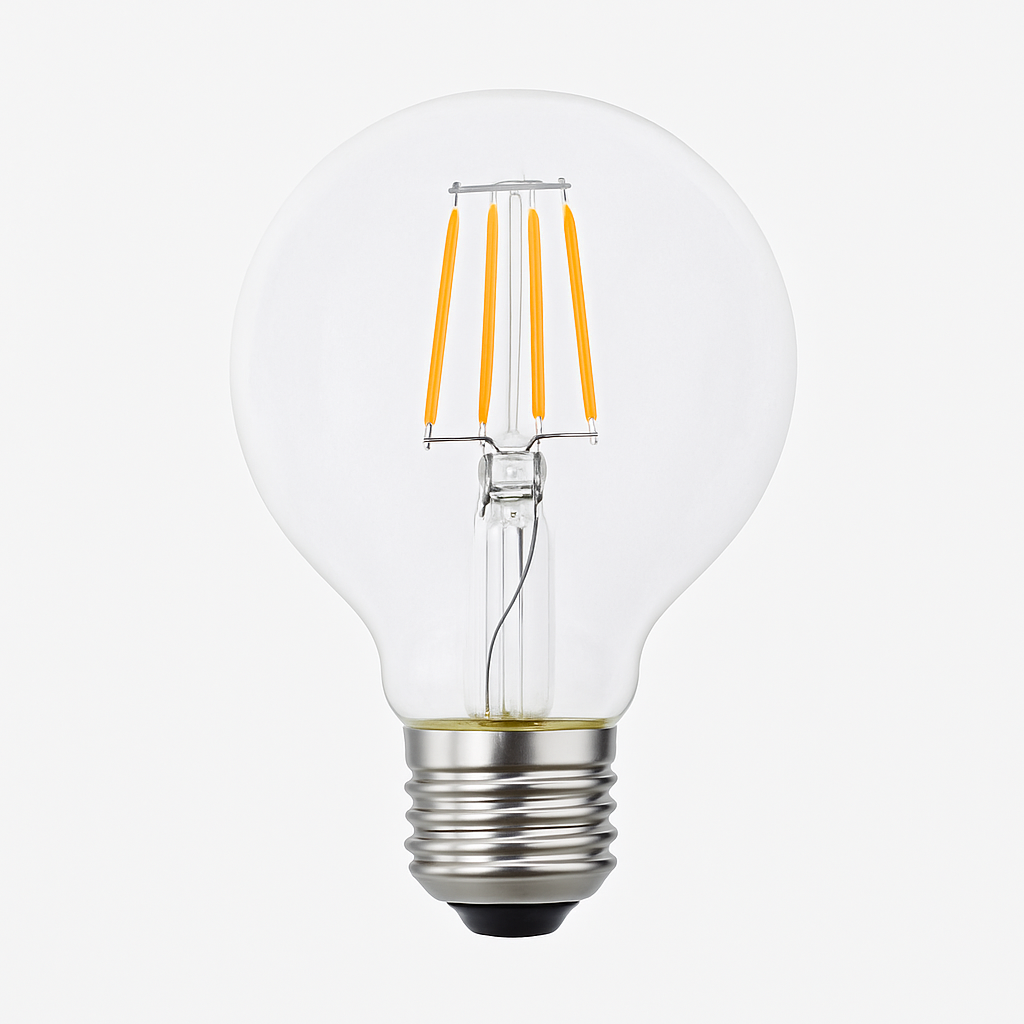 G80 Globe LED Bulb E27 2W–8W Warm & Cool White