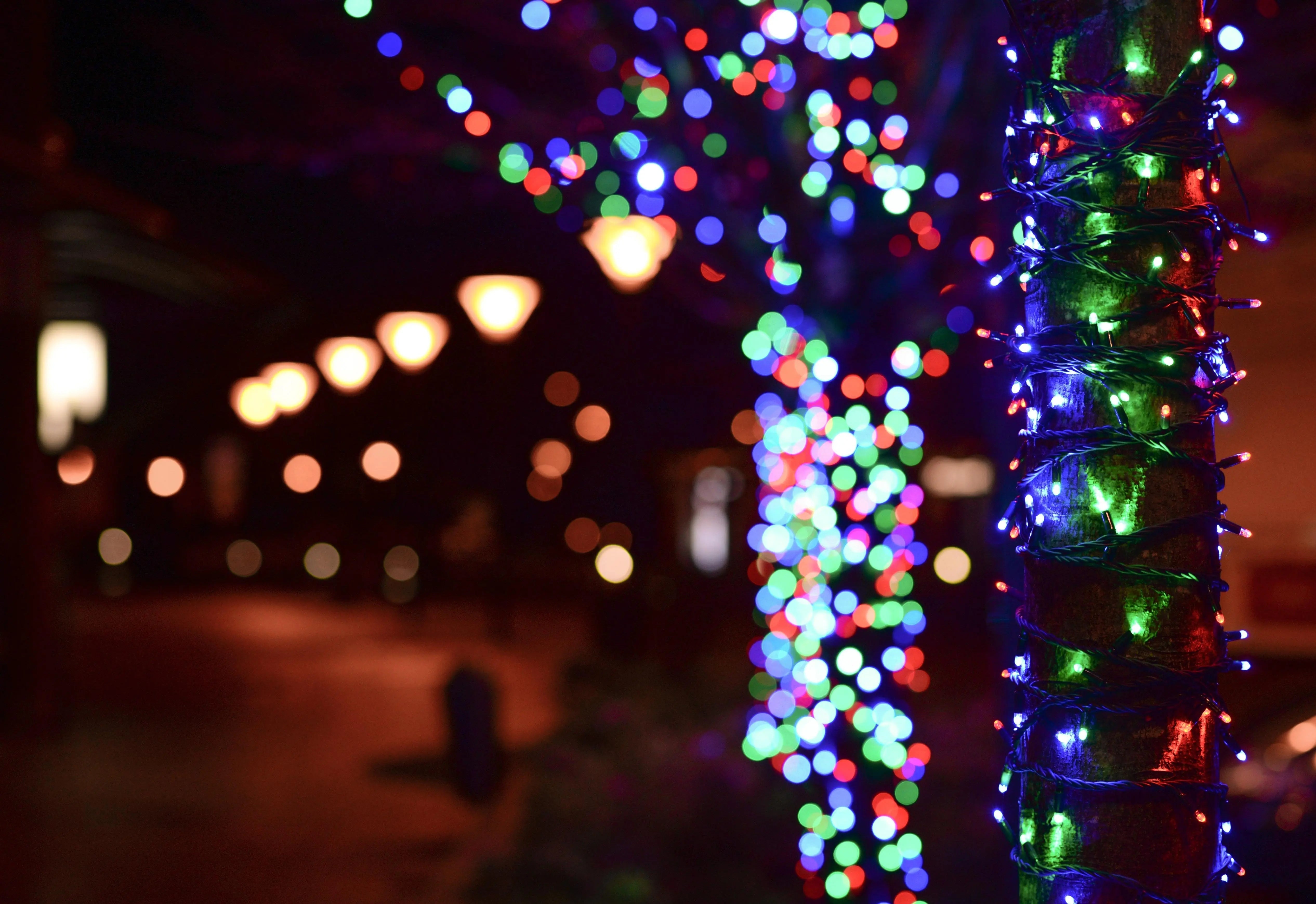 Solar String Lights, IP44, 8 Modes, Dusk Sensor, 8 Colours