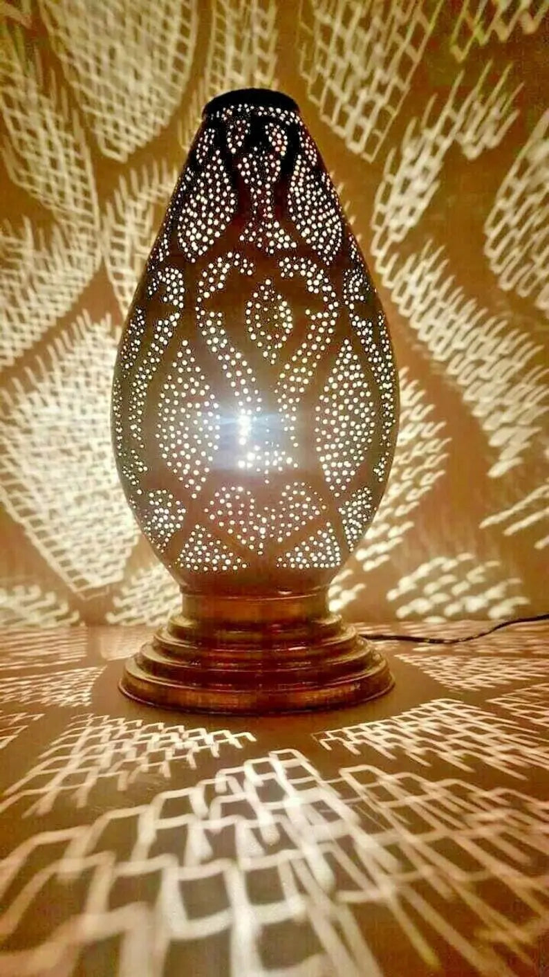 Moroccan Brass Lanterns Pendant Light E27 E14