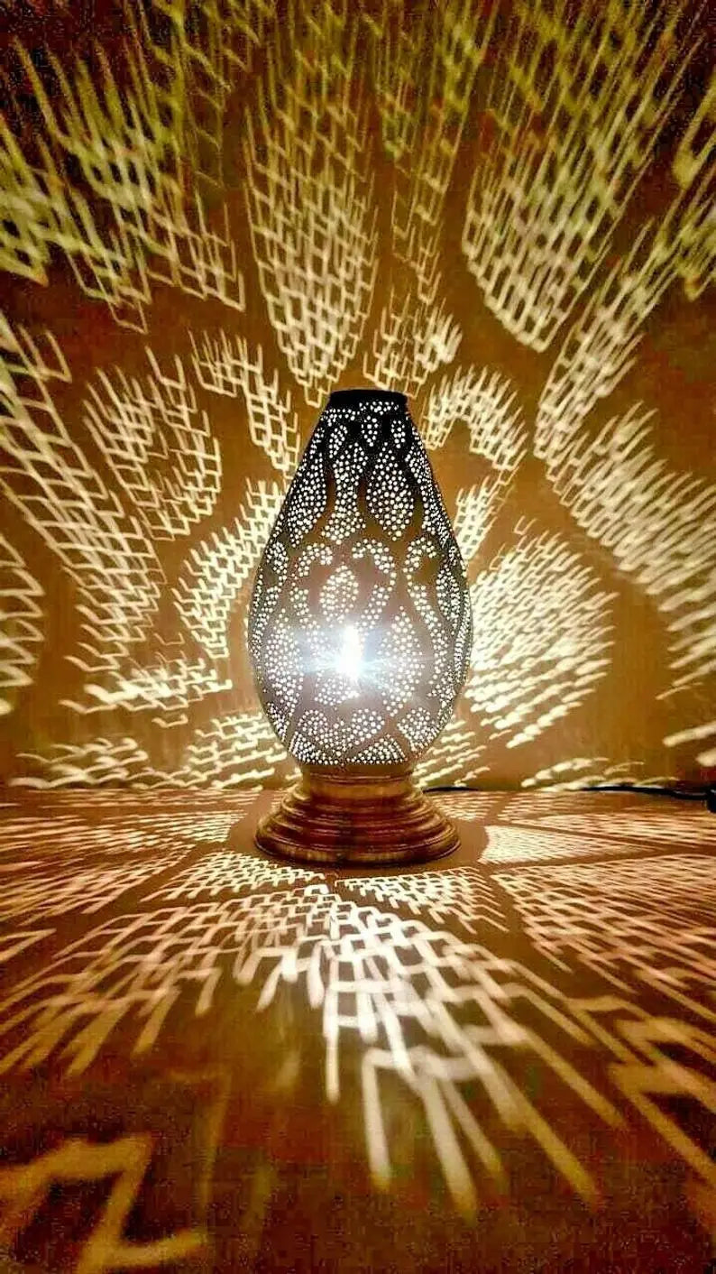 Moroccan Brass Lanterns Pendant Light E27 E14