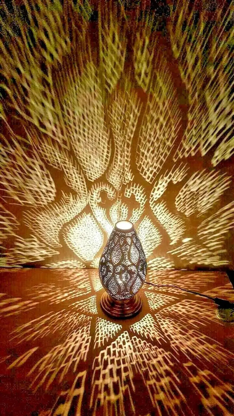 Moroccan Brass Lanterns Pendant Light E27 E14