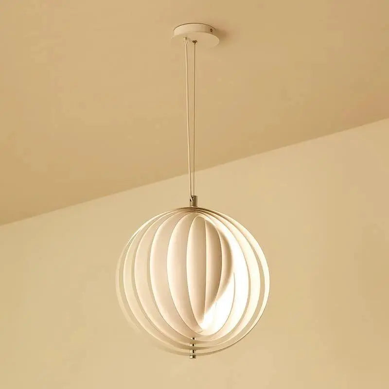 Modern Vintage Pendant Light Wood Iron E27 35–43 cm