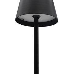 Black Rechargeable Touch Table Lamp 3W CCT 3000K 4000K 6500K