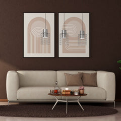 Galvanised Steel Chandelier Wire Cage 3×E27 90cm