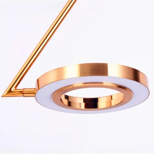 Double Ring LED Pendant Light Loft Style