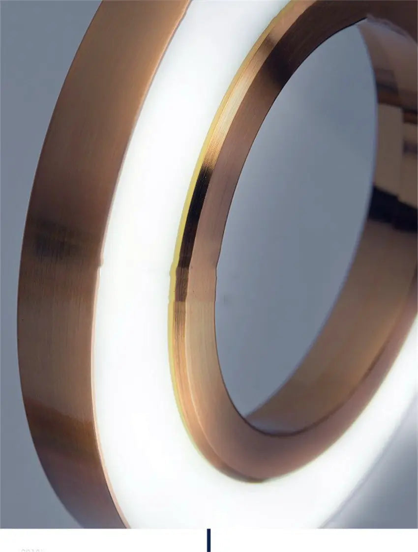 Double Ring LED Pendant Light Loft Style