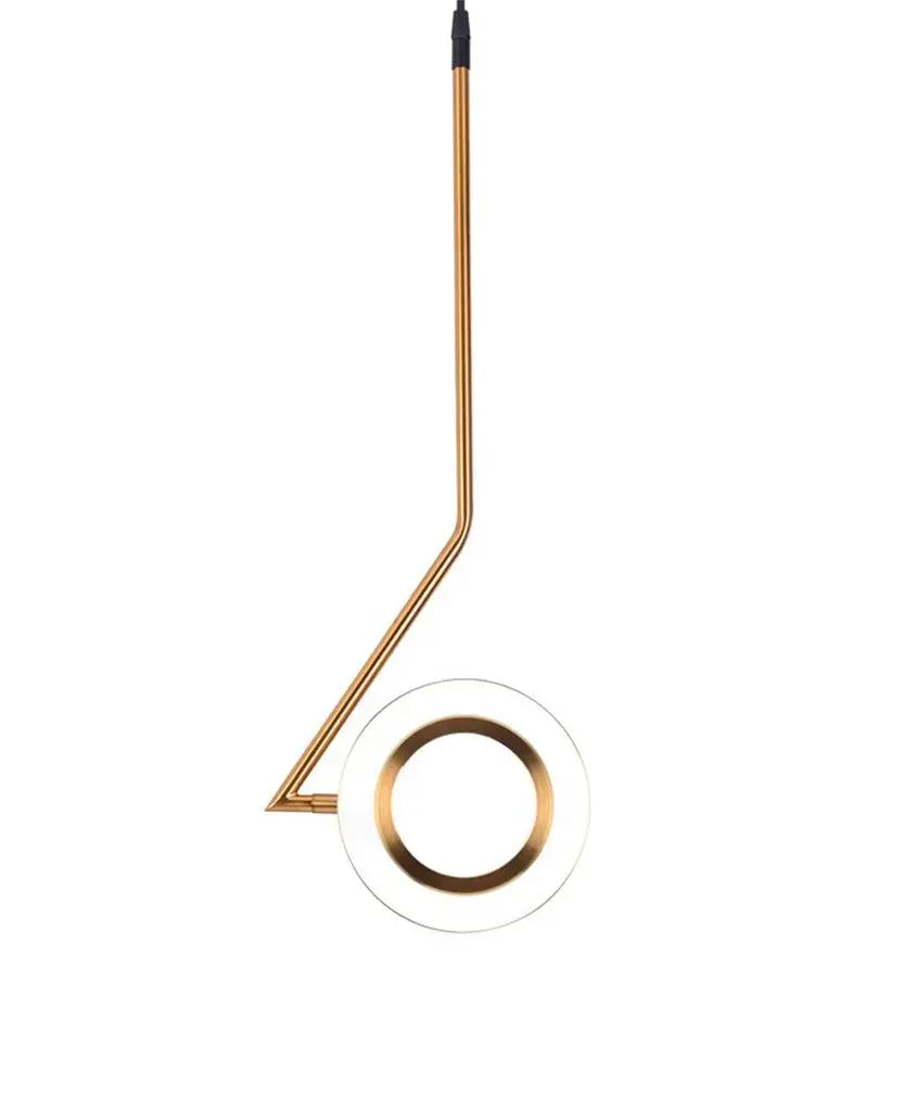 Double Ring LED Pendant Light Loft Style