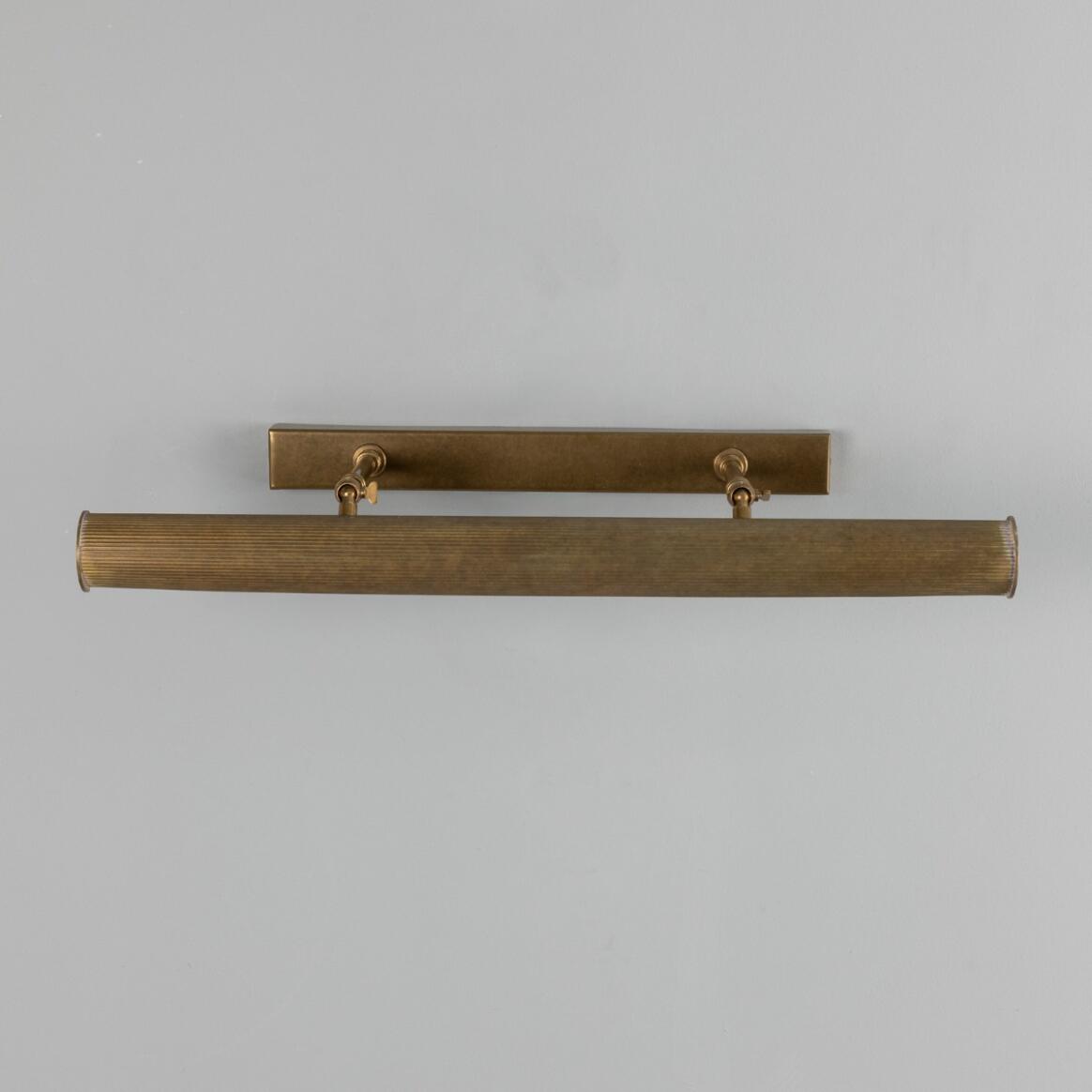 Adjustable Brass Picture Light Cylindrical Shade G9 3 Sizes 6 Finishes