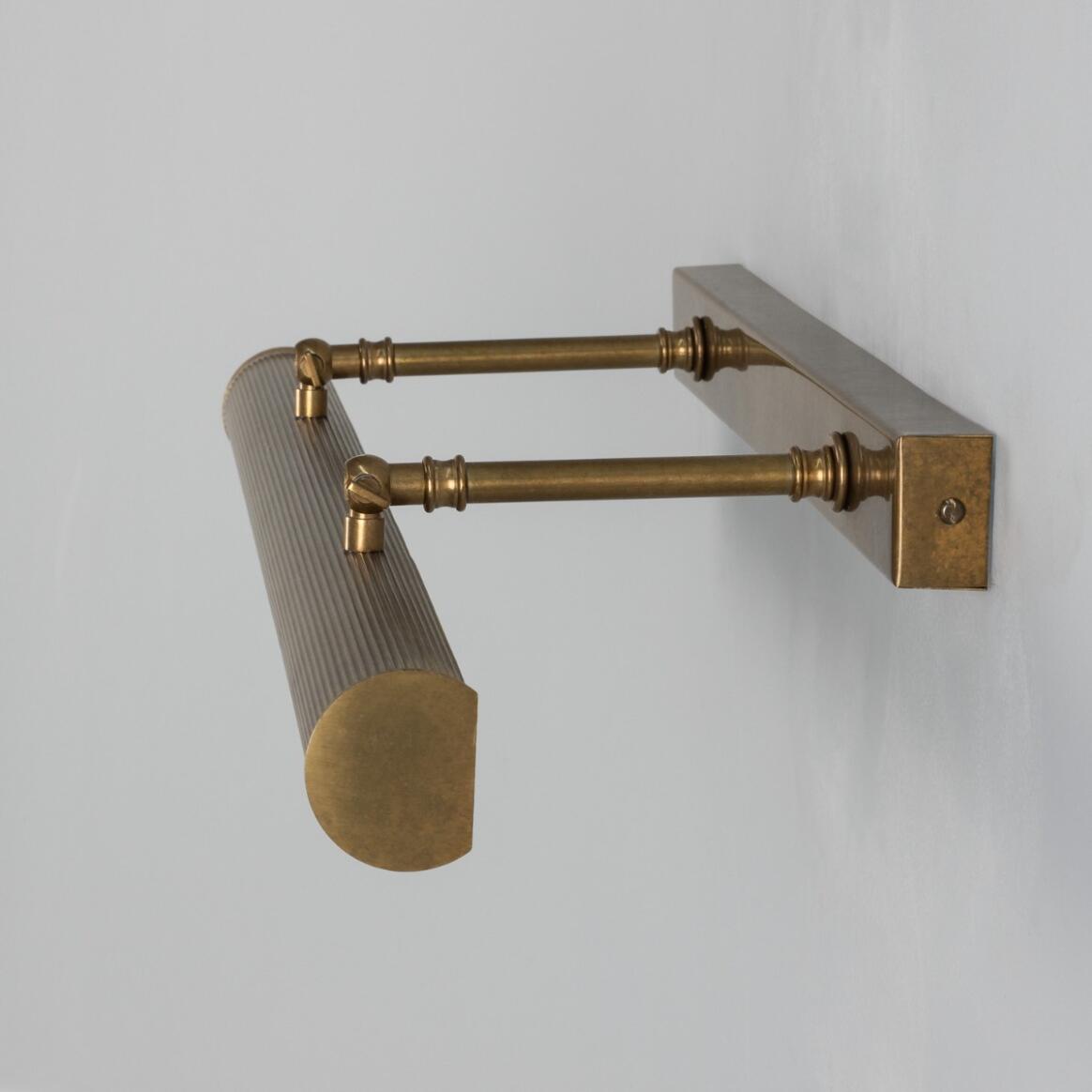 Adjustable Brass Picture Light Cylindrical Shade G9 3 Sizes 6 Finishes