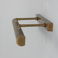 Adjustable Brass Picture Light Cylindrical Shade G9 3 Sizes 6 Finishes