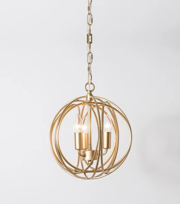 Modern Cage Pendant Light Painted Metal E27 IP44 Small Large