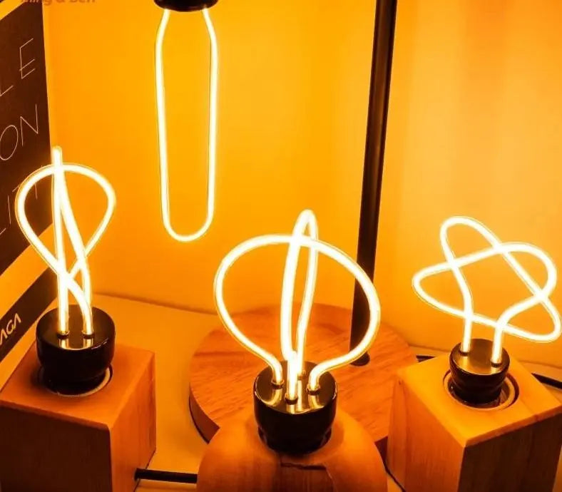 Vintage Filament LED Bulb E27 2300K 13 Models 3–8W