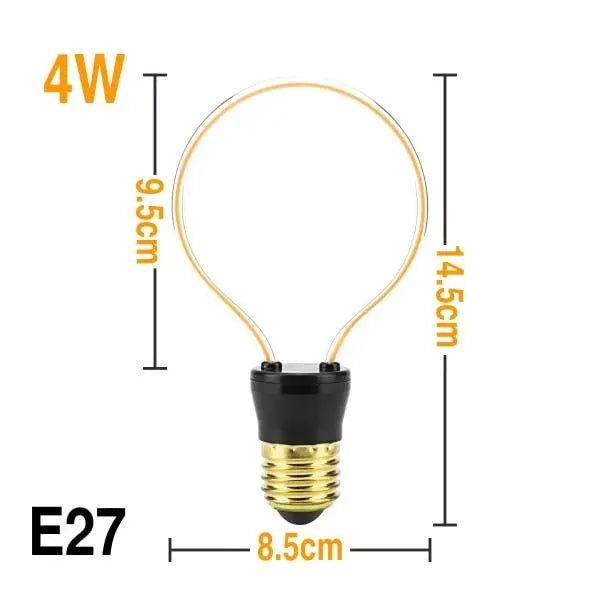 Vintage Filament LED Bulb E27 2300K 13 Models 3–8W