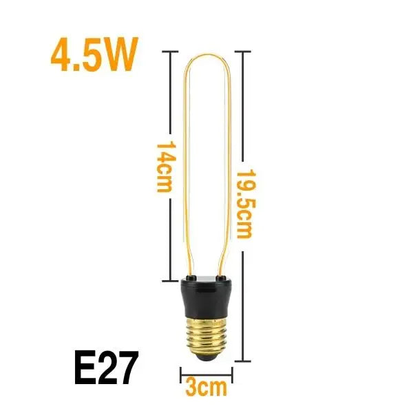 Vintage Filament LED Bulb E27 2300K 13 Models 3–8W