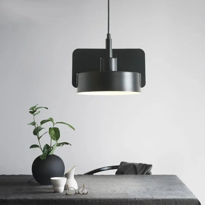 Nordic Modern Pendant Light Metal LED 3 Sizes Grey Black Brown