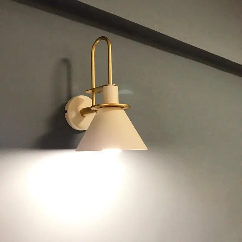 Nordic Adjustable Angled Wall Light Metal E27 — Swivel Head, 30×18 cm
