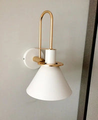 Nordic Adjustable Angled Wall Light Metal E27 — Swivel Head, 30×18 cm