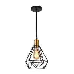Industrial Cage Pendant Light