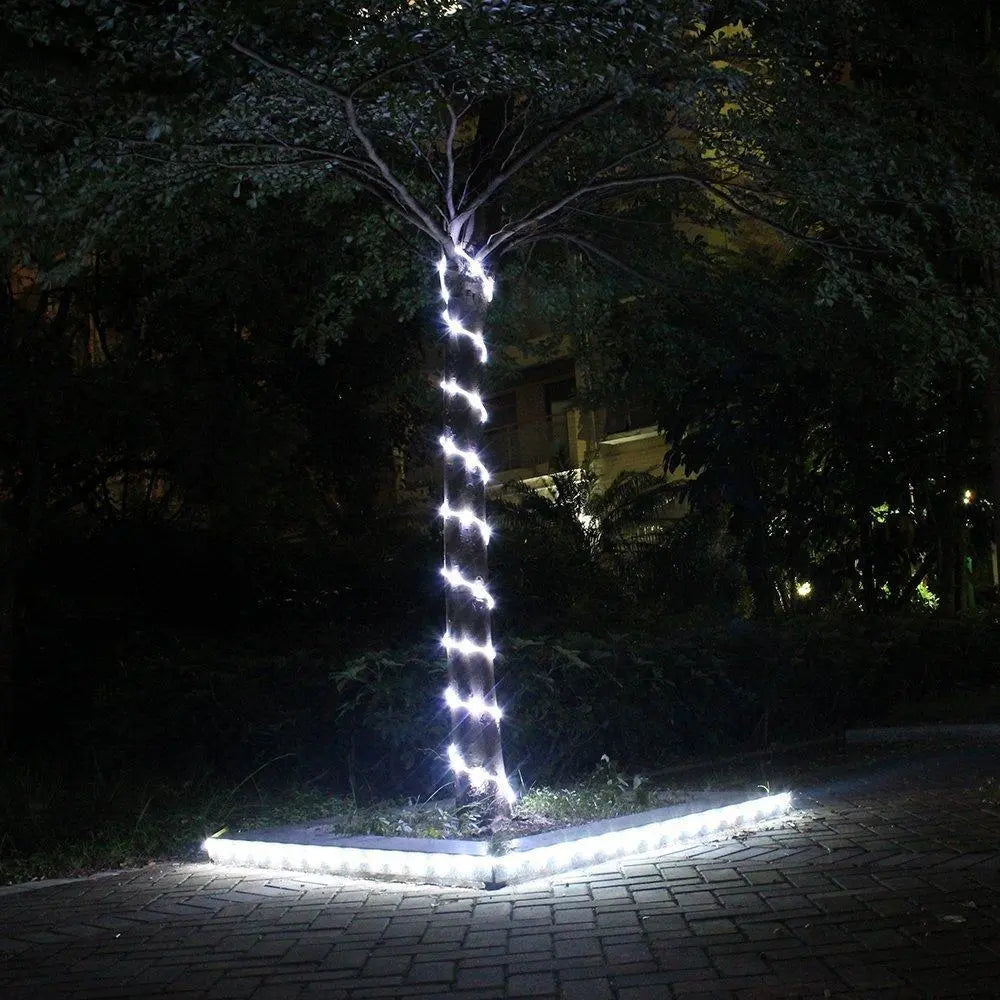 Solar Tube String Lights, IP44, 14h, 5 Colours, 7–22m