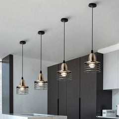 Industrial Pendant Light, Iron, E27, Ø11cm, 100cm Cable