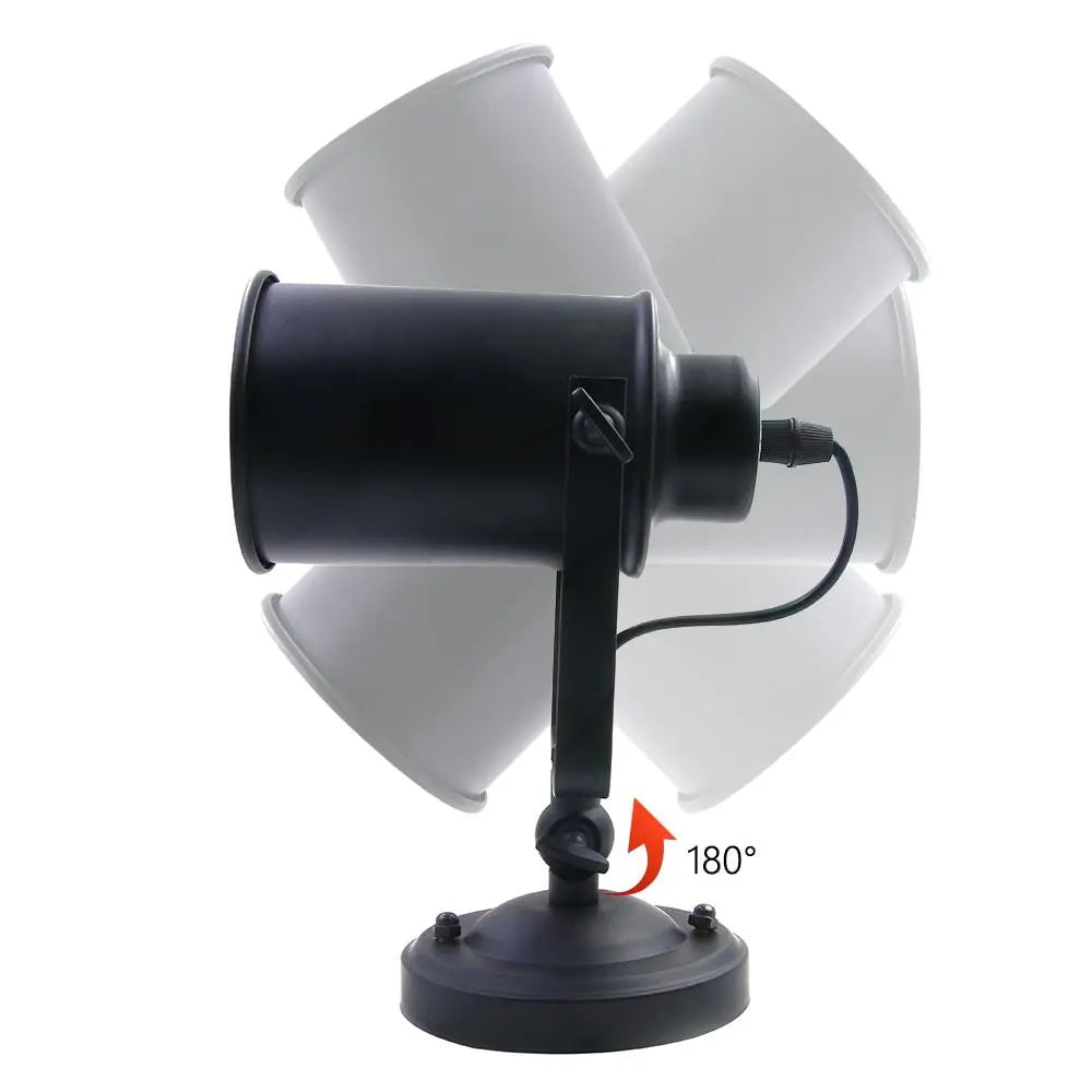 Industrial Adjustable Wall Light Metal E27 — 180° Swivel, Black or White