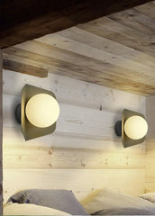 Candy Nordic Wall Light Iron Acrylic LED Grey Pink Yellow Green