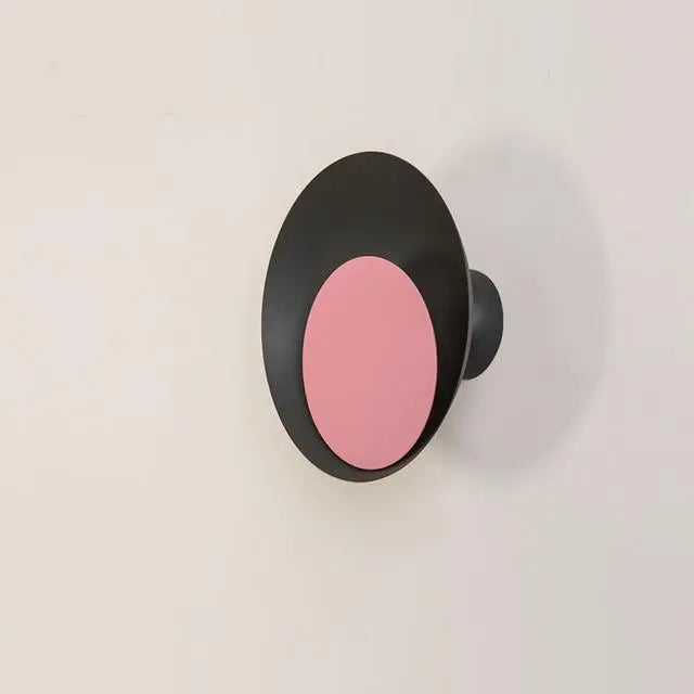 Macaroon Moon LED Wall Light Metal Acrylic IP44
