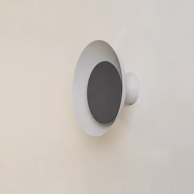 Macaroon Moon LED Wall Light Metal Acrylic IP44