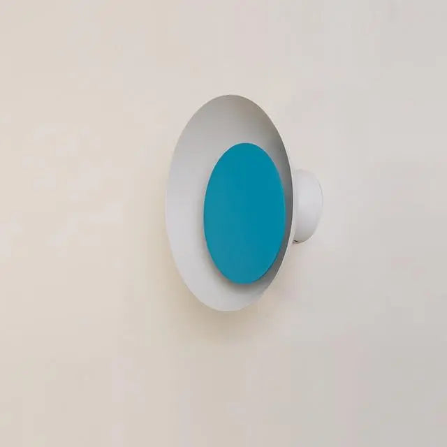 Macaroon Moon LED Wall Light Metal Acrylic IP44
