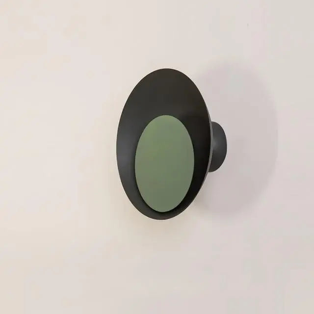 Macaroon Moon LED Wall Light Metal Acrylic IP44