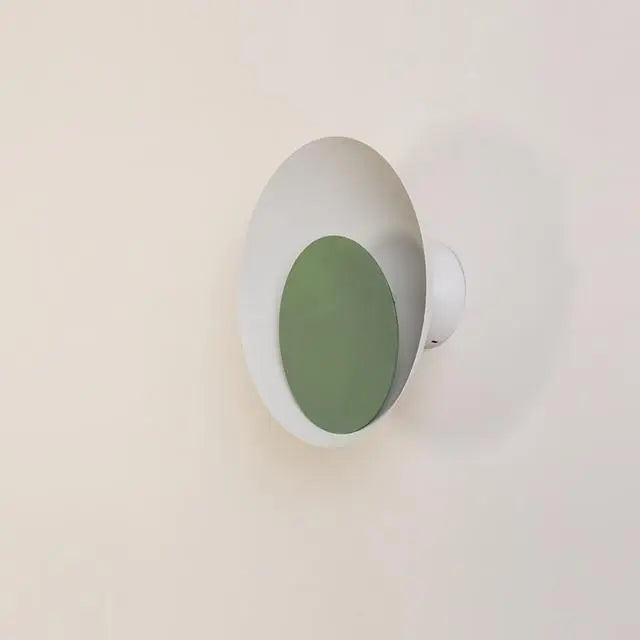 Macaroon Moon LED Wall Light Metal Acrylic IP44