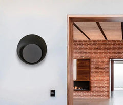 Macaroon Moon LED Wall Light Metal Acrylic IP44