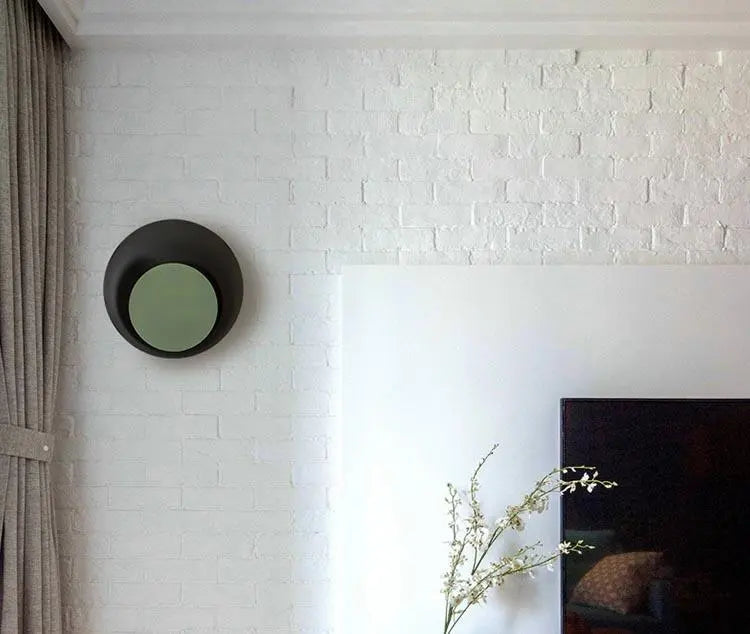 Macaroon Moon LED Wall Light Metal Acrylic IP44