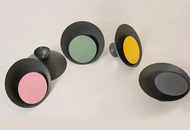 Macaroon Moon LED Wall Light Metal Acrylic IP44