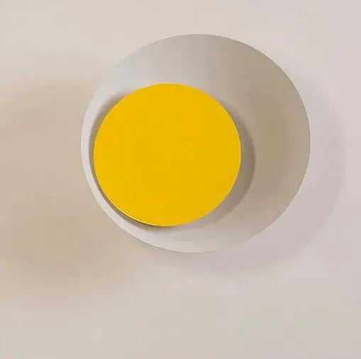 Macaroon Moon LED Wall Light Metal Acrylic IP44