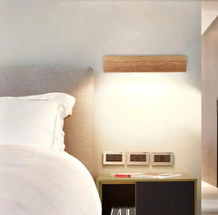 Oak Shelf Wall Light Integrated LED 40 cm 220V