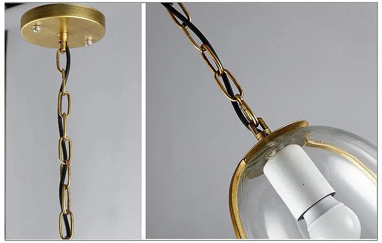 Pendant Light with Planter Iron Glass E27 IP44