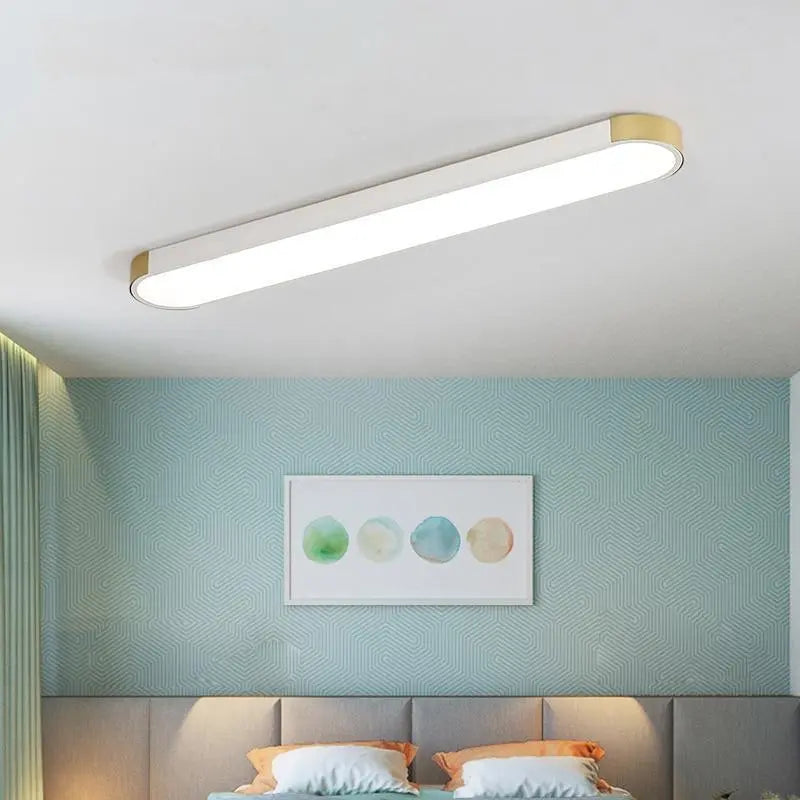 Bellarose LED Ceiling Light Metal Acrylic Black White 3 Sizes