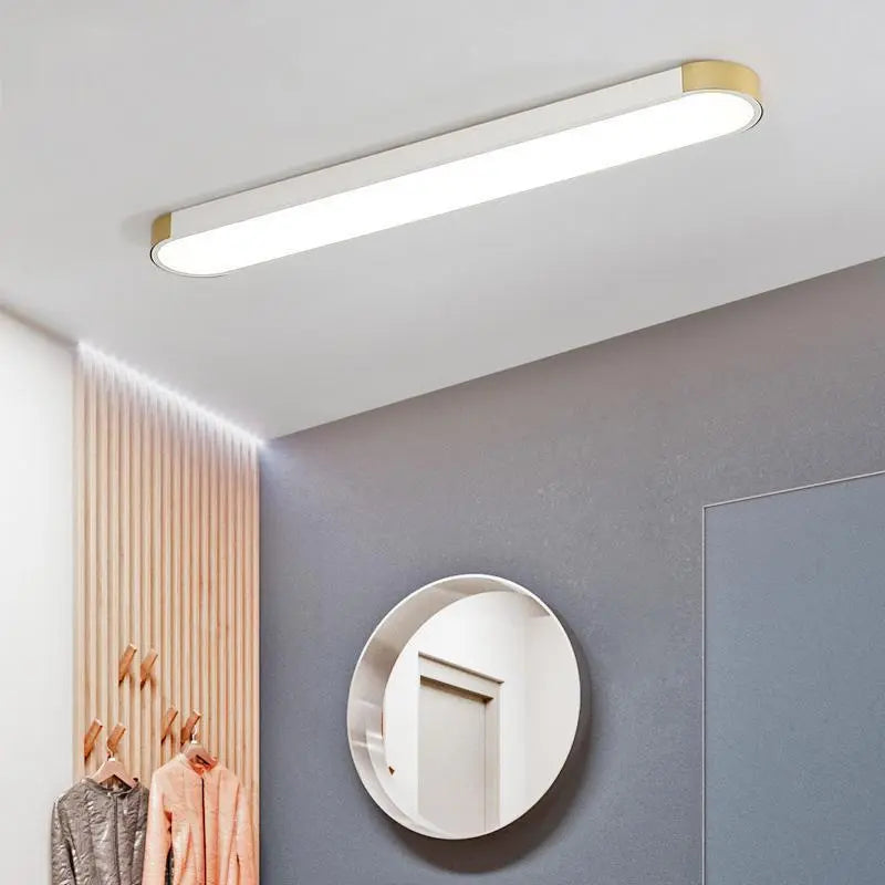 Bellarose LED Ceiling Light Metal Acrylic Black White 3 Sizes