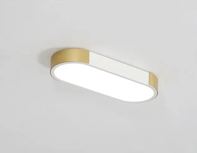 Bellarose LED Ceiling Light Metal Acrylic Black White 3 Sizes