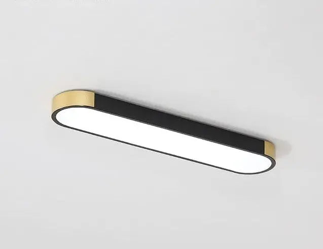 Bellarose LED Ceiling Light Metal Acrylic Black White 3 Sizes