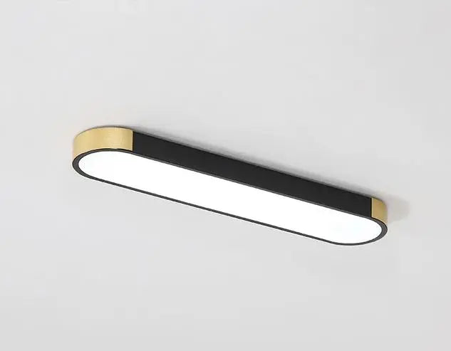 Bellarose LED Ceiling Light Metal Acrylic Black White 3 Sizes