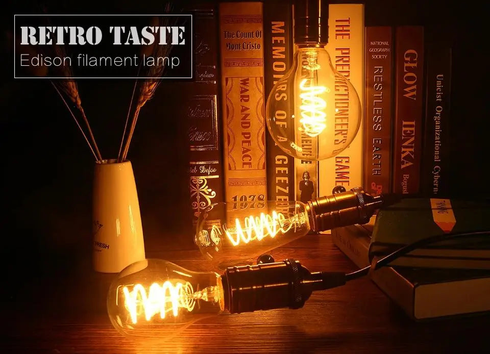 Vintage Filament LED Bulb E27 2300K 13 Models 3–8W