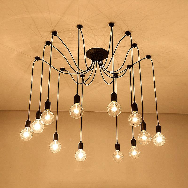 Industrial Spider Pendant Light